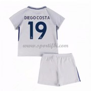 Chelsea Enfant 2017-18 Diego Costa 19 Maillot Extérieur Pas Cher..